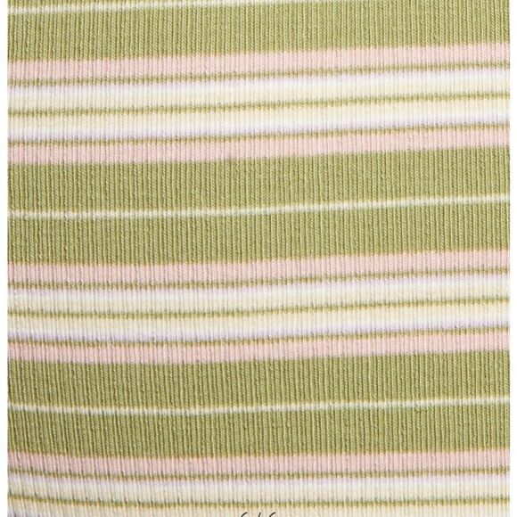 NWOT BP Ringer Tank, Green Kalee Stripe, size 2X - Picture 7 of 11